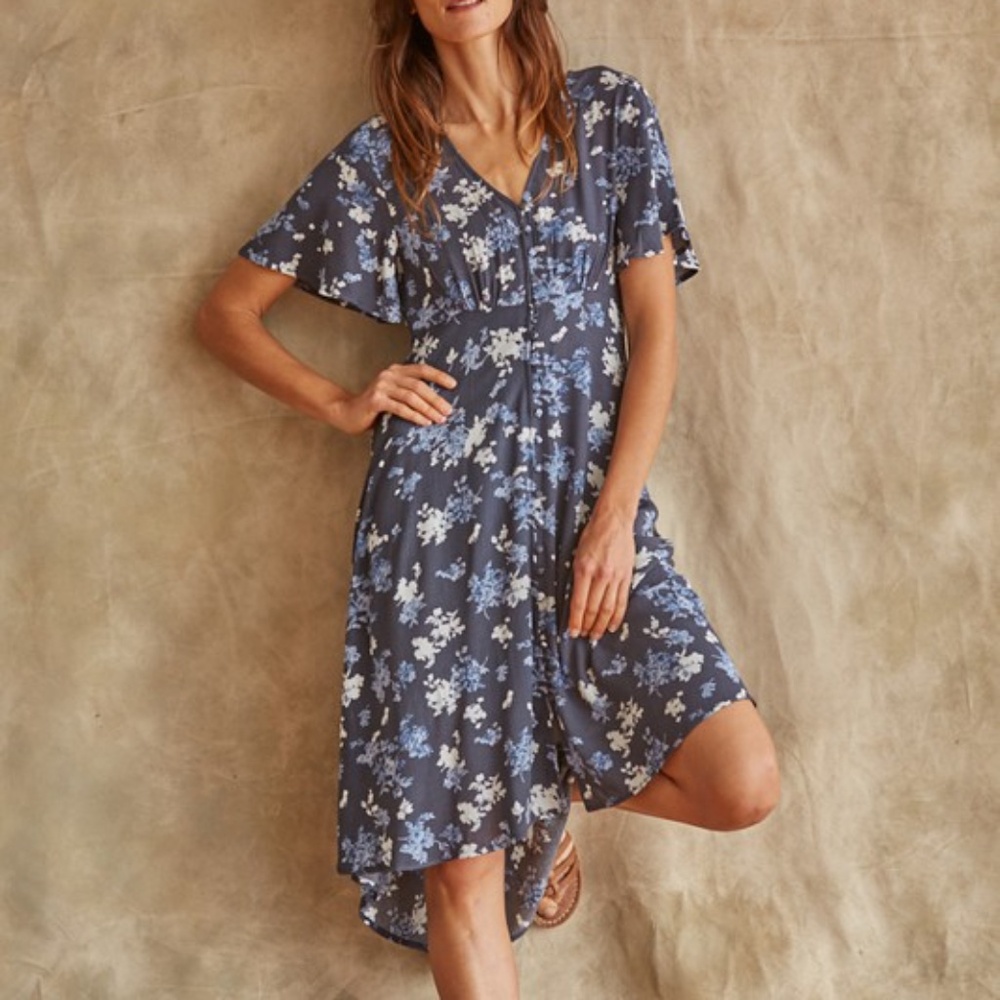 By Together Hi-Low Floral Dress